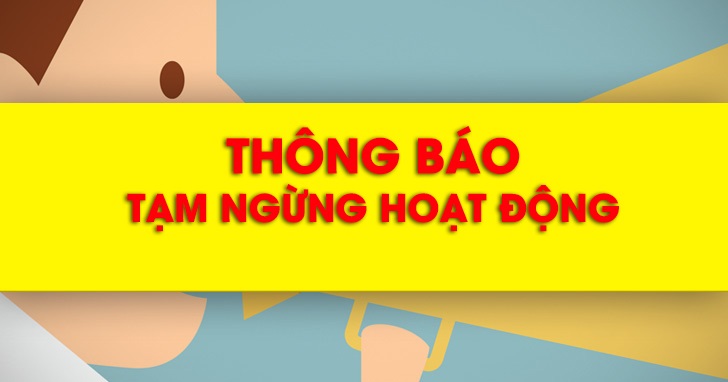 Tạm ngừng kinh doanh